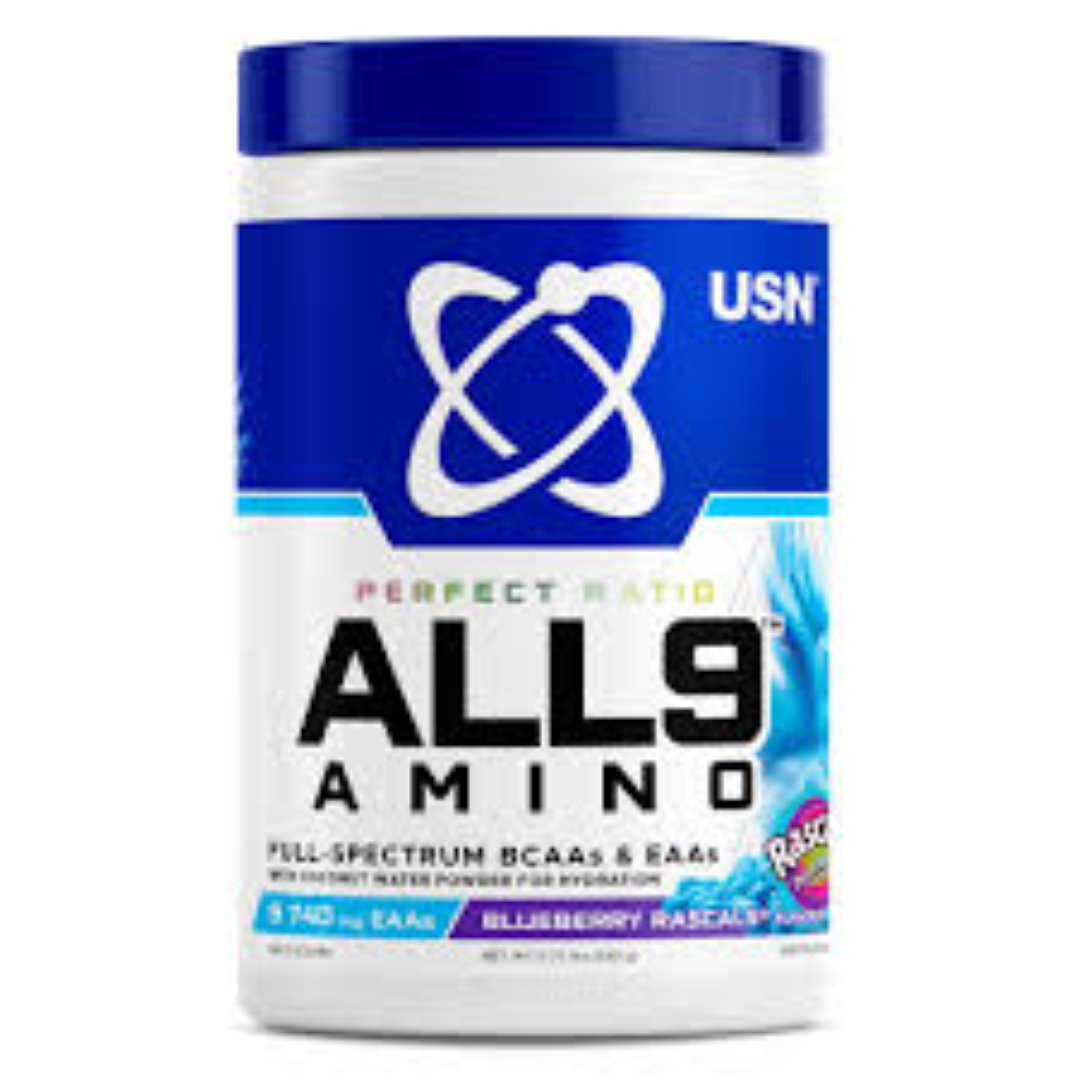 All 9 Amino Blueberry Rascals 165g